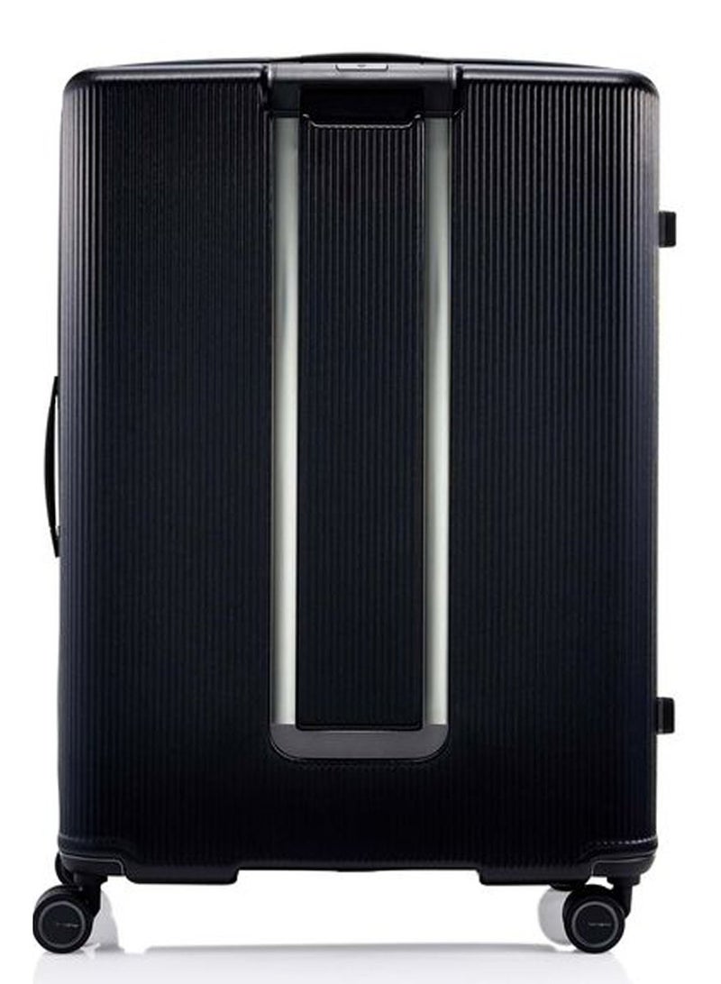 Samsonite Minter Suitcase Check-In Size 81 cm / 30 inch, 4 Spinner Wheels, Polycarbonate, Black|Aero-Trac Suspension Wheels|TSA Lock|Expandable|Removable Divider|Carry Hook - 10 Years International Warranty - Image 4